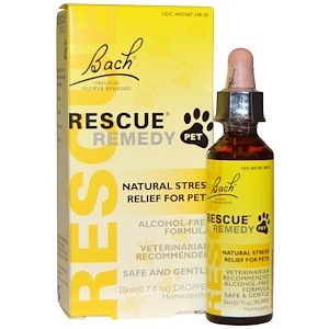 Bach, Original Flower Remedies, Rescue Remedy Pet