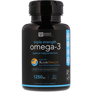 Sport Research - Omega-3 gelkapszula